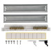 UNION Compact Корпус пластиковый ЩРВ-П-18 IP41 черная прозрачная дверь IEK