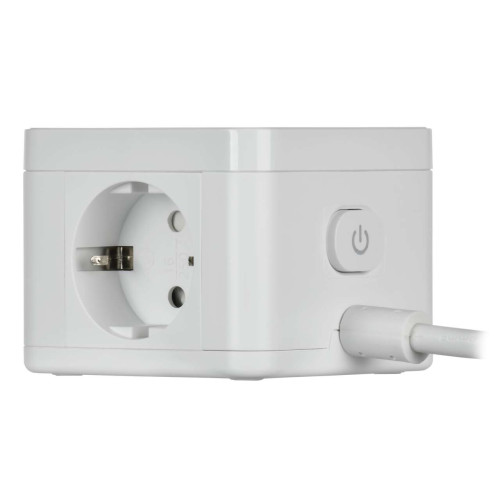 DOMINIC Удлинитель с беспроводной зарядкой 10Вт У02К 2 места 2P+PE 1,3м 3х1,0мм2 16А/250В USB A+C белый IEK DOMINIC Удлинитель с беспроводной зарядкой 10Вт У02К 2 места 2P+PE 1,3м 3х1,0мм2 16А/250В USB A+C белый IEK