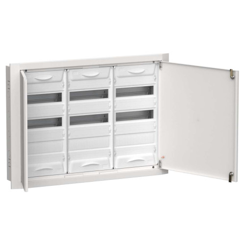 TITAN 5 Корпус металлический ЩРв-108 (3х36) 630х885х130мм IP31 белый (две двери) IEK