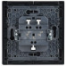 FORTE&PIANO Выключатель жалюзи 10А FP111 черный IEK