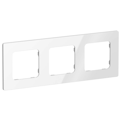 FLITE Рамка 3-местная РУ-3-К-ФлБ белый IEK