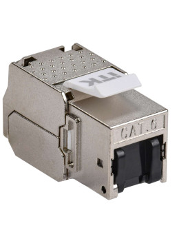 ITK Модуль Keystone Jack кат.6 STP без инструментальная заделка с пылезащитной крышкой