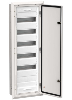 TITAN 5 Корпус металлический ЩРв-72 (1х72) 1005х365х130мм IP31 белый (одна дверь) IEK