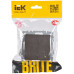 BRITE Выключатель жалюзи 10А ВС10-1-5-БрТБ темная бронза IEK