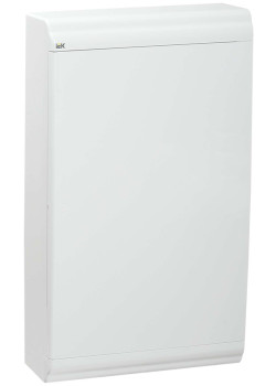 PRIME Корпус пластиковый ЩРН-П-36 модулей навесной белый/белая дверь IP41 IEK