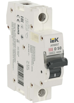 ARMAT Автоматический выключатель M06N 1P D 50А IEK