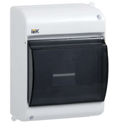 KREPTA 3 Корпус пластиковый КМПн 2/4 IP30 белый IEK