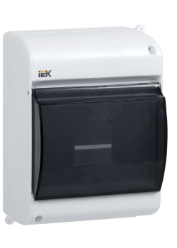 KREPTA 3 Корпус пластиковый КМПн 2/4 IP30 белый IEK