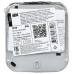 TORS Розетка 1-местная с заземляющим контактом и крышкой 16А IP55 TS120 графит IEK