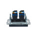 BRITE Розетка компьютерная двойная RJ45 кат.6 РК11-2-БрМ маренго IEK