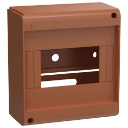 UNION Mini Корпус пластиковый КМПн-6 IP20 без двери дуб IEK