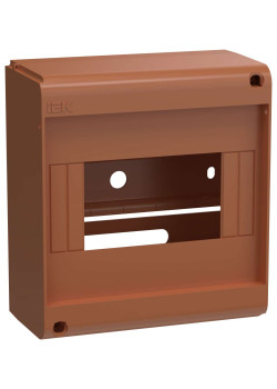 UNION Mini Корпус пластиковый КМПн-6 IP20 без двери дуб IEK