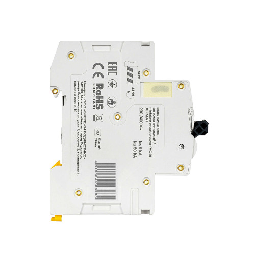 ARMAT Автоматический выключатель M06N 3P D 6А IEK