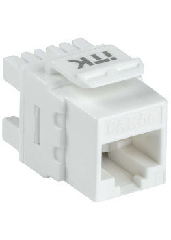 ITK Модуль Keystone Jack кат.5E UTP 110 IDC 180град