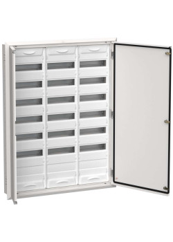 TITAN 5 Корпус металлический ЩРв-252 (3х84) 1130х885х130мм IP31 белый (две двери) IEK