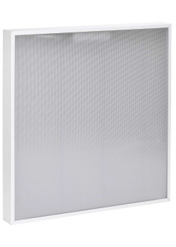 Светильник светодиодный ДВО 404045-MP PRO Грильято 40Вт 4500К 588х588х45мм призма IEK