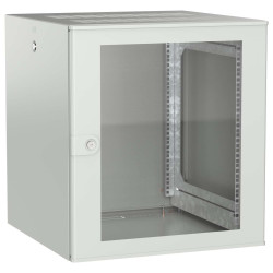 ITK UNITBOX W Шкаф настенный 12U 600х600мм дверь стеклянная серый