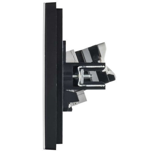 FORTE&PIANO Розетка двойная RJ11+RJ45 кат.5E FP235M металл белый IEK