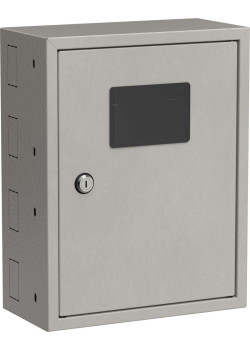 Ящик учетно-распределительный ЯУР-380-300 с двумя DIN-рейками (385х300х150мм) УХЛ3 IP31 IEK