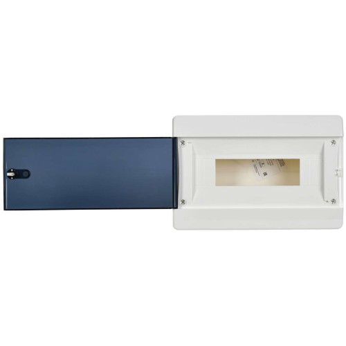 UNION Compact Корпус пластиковый ЩРВ-П-12 IP41 черная прозрачная дверь IEK