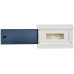 UNION Compact Корпус пластиковый ЩРВ-П-12 IP41 черная прозрачная дверь IEK