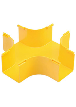 ITK Х-соединитель горизонтальный оптического лотка 60мм