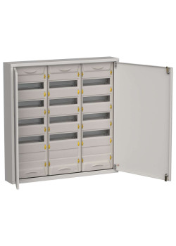 TITAN 5 Корпус металлический ЩРн-180 (3х60) 835х830х140мм IP31 серый (две двери) IEK