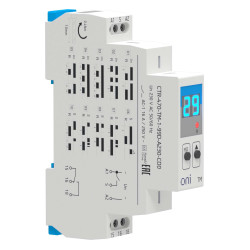 Реле времени многофункциональное TM с дисплеем 1 контакт 230В AC ONI
