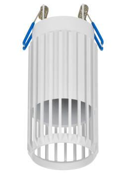 Светильник 4205 накладной потолочный под лампу GU10 белый IEK