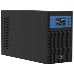 ITK ELECTRA OT ИБП однофазный онлайн 10кВА/10кВт LCD дисплей 192-240VDC клеммная колодка c АКБ 20х7AH USB EPO RS232 SNMP слот Tower