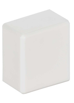 METRA MINI Заглушка 16х16мм белая