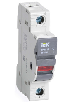 Предохранитель-разъединитель с индикацией ПР32 1P 10х38 32А IEK