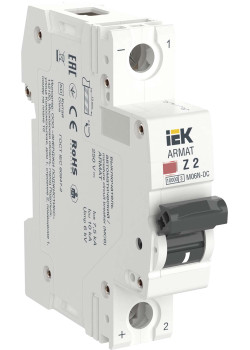 ARMAT Автоматический выключатель M06N-DC 1P Z 2А IEK