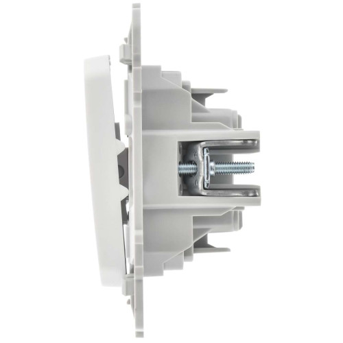 FLITE Выключатель 2-клавишный 10А ВС12-1-0-ФлБ белый IEK