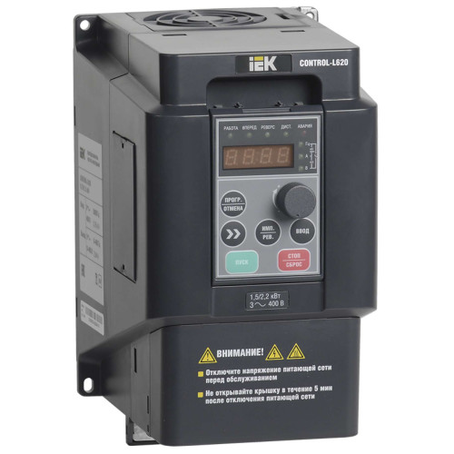 Преобразователь частоты CONTROL-L620 380В 3Ф 1,5-2,2кВт IEK
