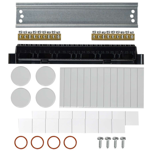 TEKFOR Корпус пластиковый КМПн-8 IP65 черная прозрачная дверь IEK