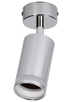 Светильник 4006 накладной настено-потолочный под лампу GU10 хром IEK