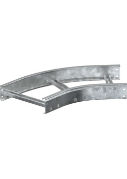 Поворот лестничный LESTA 45град 100х300мм R300 HDZ IEK