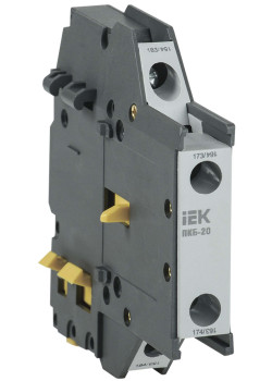 Контакт боковой дополнительный ПКБ-20 2NO IEK