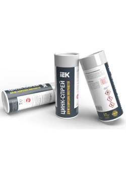 Цинк-спрей для металлических поверхностей 400мл IEK