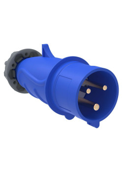 MAGNUM Вилка переносная ССИ-013 16А-6ч/200-250В 2P+PE IP44 IEK