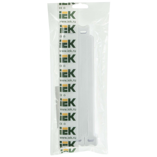 Хомут-липучка ХКл 14х210мм белый (100шт) IEK