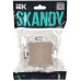 SKANDY Выключатель 2-клавишный проходной 10А SK-V05Sa песочный IEK