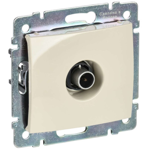 VALENA Розетка TV оконечная слоновая кость