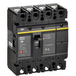 Выключатель автоматический ВА88-35 4P 125А 35кА MASTER IEK