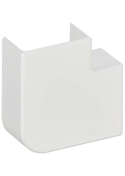 METRA MINI Поворот на 90град 24х14мм белый