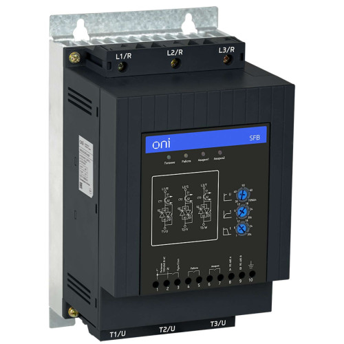 Устройство плавного пуска SFB 3Ф 380В 45кВт 90А Uупр 24В Modbus с выключателем с защитами ONI