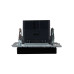 BRITE Розетка USB A+A 5В 3,1А РЮ10-1-БрГ графит IEK