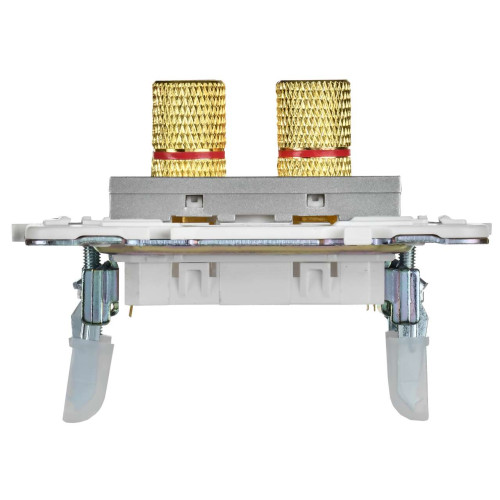 SKANDY Аудиорозетка 4-местная SK-A01S серебряный IEK