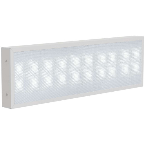 PRO Панель светодиодная ДВО 1011 18Вт 6500К IP40 595х180мм призма IEK